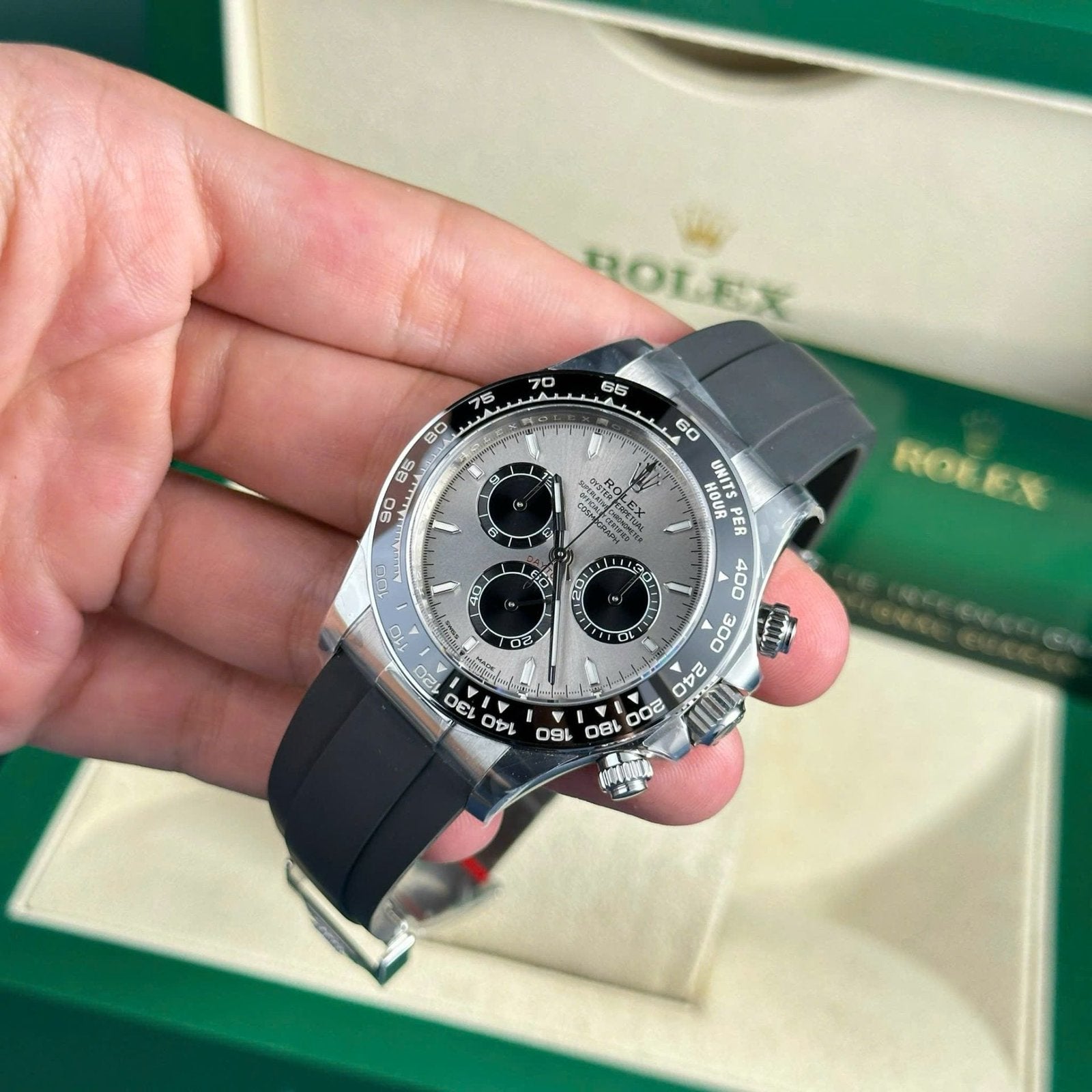 Rolex Daytona 126519LN Gray Dial Watch Calibre 4131 Movement 40mm