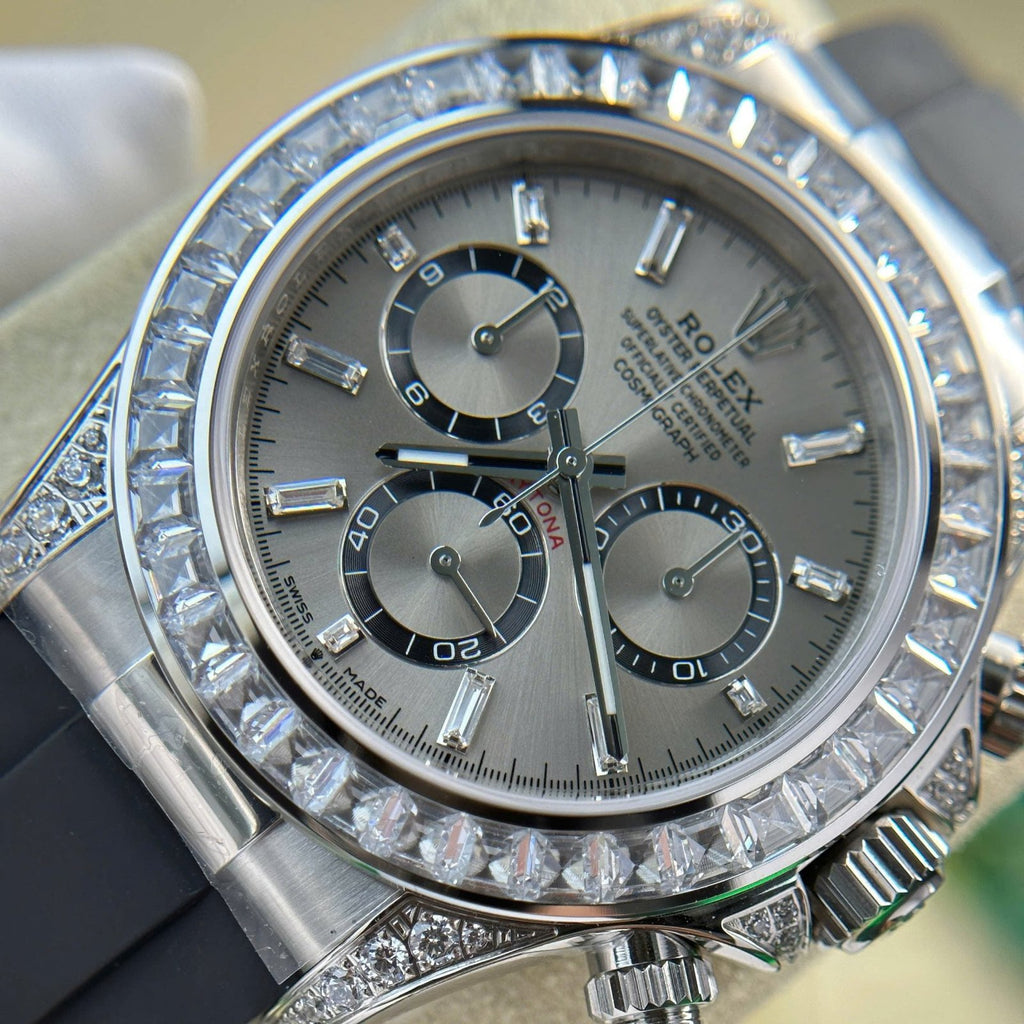 Rolex Daytona 126539TBR Watch Dial Gray Sundust 40mm
