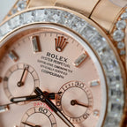 Rolex Daytona 126595TBR Watch Gold Wrapped And Moissanite Diamonds 40mm