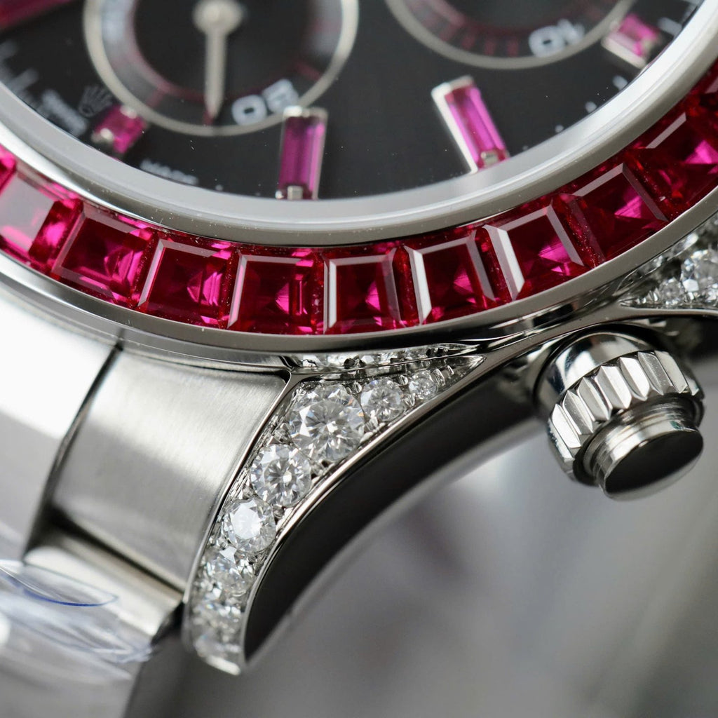 Rolex Watch Daytona 126599TRU Ruby Red Baguette 40mm