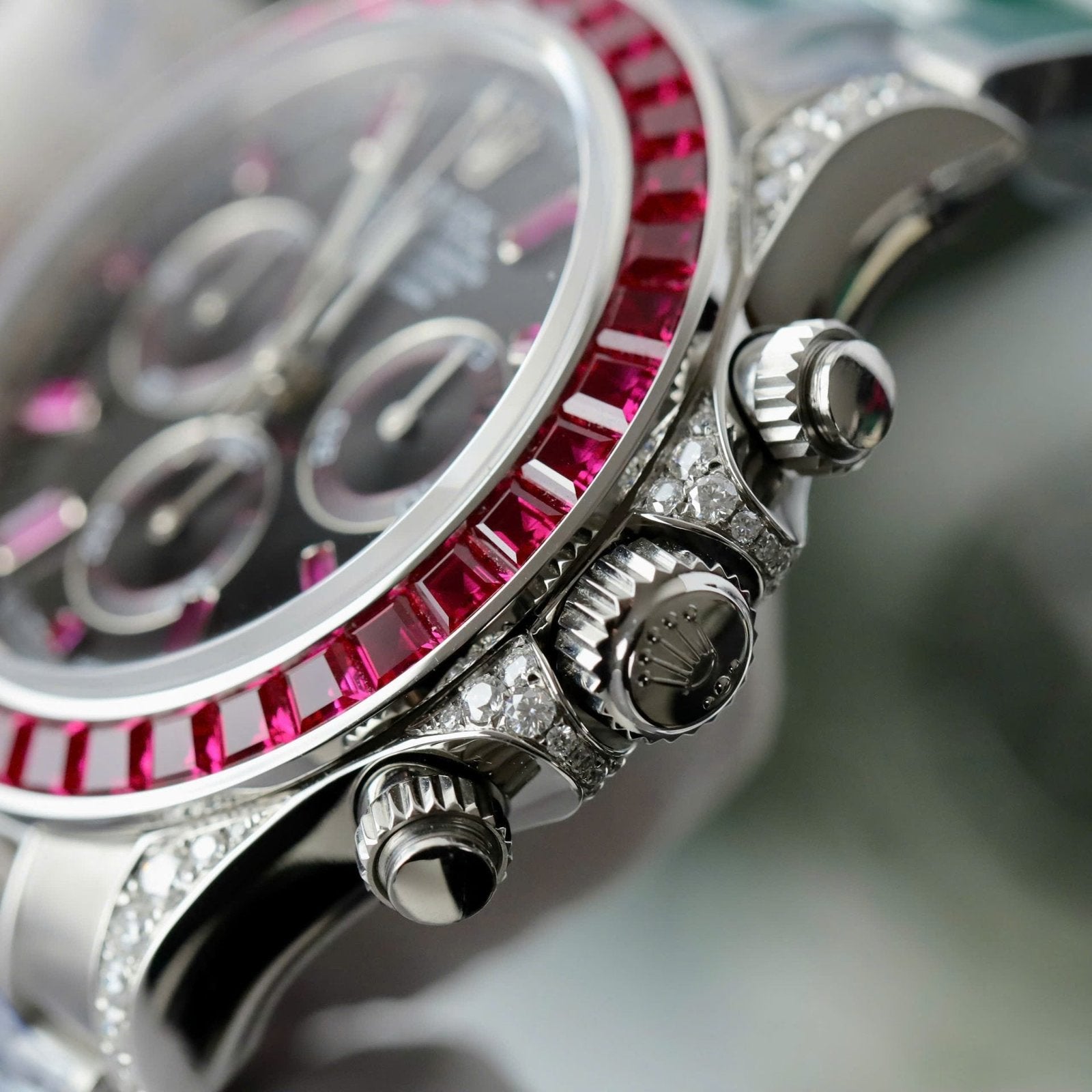 Rolex Watch Daytona 126599TRU Ruby Red Baguette 40mm