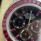 Rolex Daytona 126599TRU Watch 18K Solid Gold + Natural Ruby + Natural Diamonds 40mm