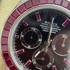 Rolex Daytona 126599TRU Watch 18K Solid Gold + Natural Ruby + Natural Diamonds 40mm
