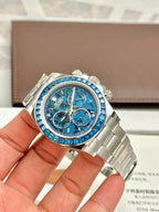 Rolex Daytona Arolla Challenge Blue Watch Dial Skeleton 40mm