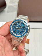 Rolex Daytona Arolla Challenge Blue Watch Dial Skeleton 40mm