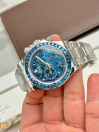 Rolex Daytona Arolla Challenge Blue Watch Dial Skeleton 40mm