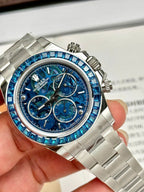 Rolex Daytona Arolla Challenge Blue Watch Dial Skeleton 40mm