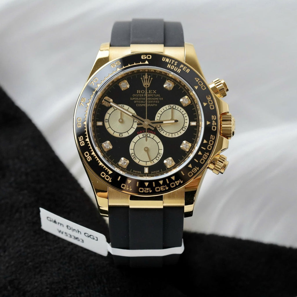 Rolex Daytona Watch 18K Gold Wrapped Movement Calibre 4131 40mm