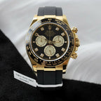 Rolex Daytona Watch 18K Gold Wrapped Movement Calibre 4131 40mm