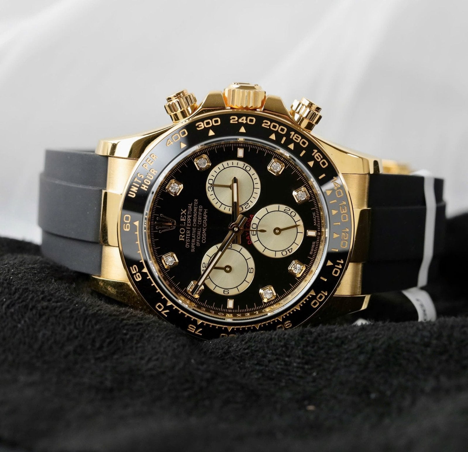 Rolex Daytona Watch 18K Gold Wrapped Movement Calibre 4131 40mm