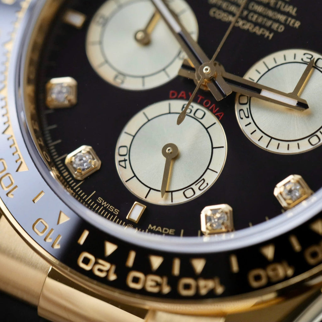 Rolex Daytona Watch 18K Gold Wrapped Movement Calibre 4131 40mm