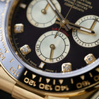 Rolex Daytona Watch 18K Gold Wrapped Movement Calibre 4131 40mm