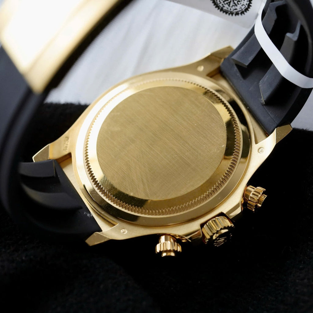 Rolex Daytona Watch 18K Gold Wrapped Movement Calibre 4131 40mm