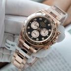 Rolex Daytona Watch Gold Wrapped 18K + Movement Calibre 4131 40mm
