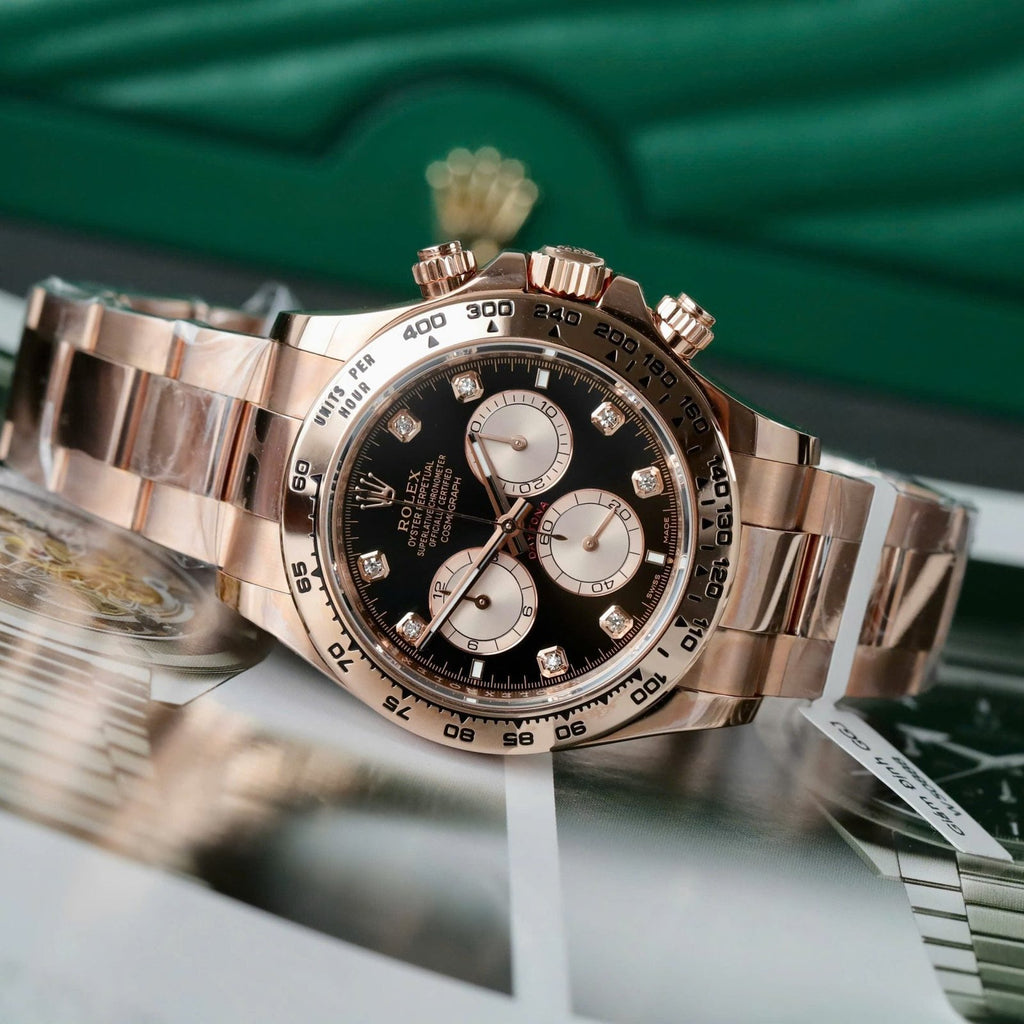 Rolex Daytona Watch Gold Wrapped 18K + Movement Calibre 4131 40mm