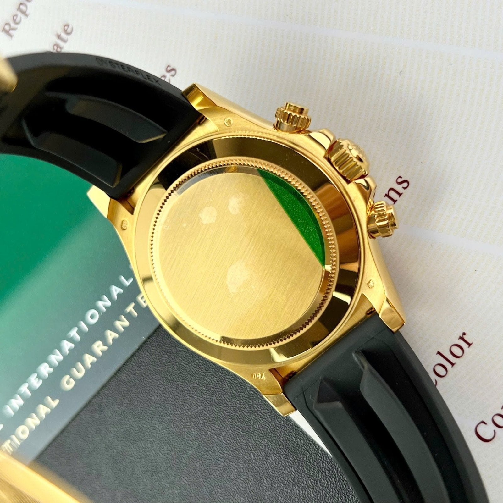 Rolex Daytona Watch Gold Wrapped 40mm
