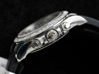 Rolex Daytona Watch Dial Meteorite Diamonds Moissanite Baguette 40mm