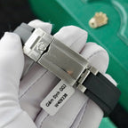 Rolex Daytona Watch Dial Meteorite Diamonds Moissanite Baguette 40mm