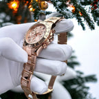 Rolex Daytona 18K Solid Rose Gold Watch 40mm