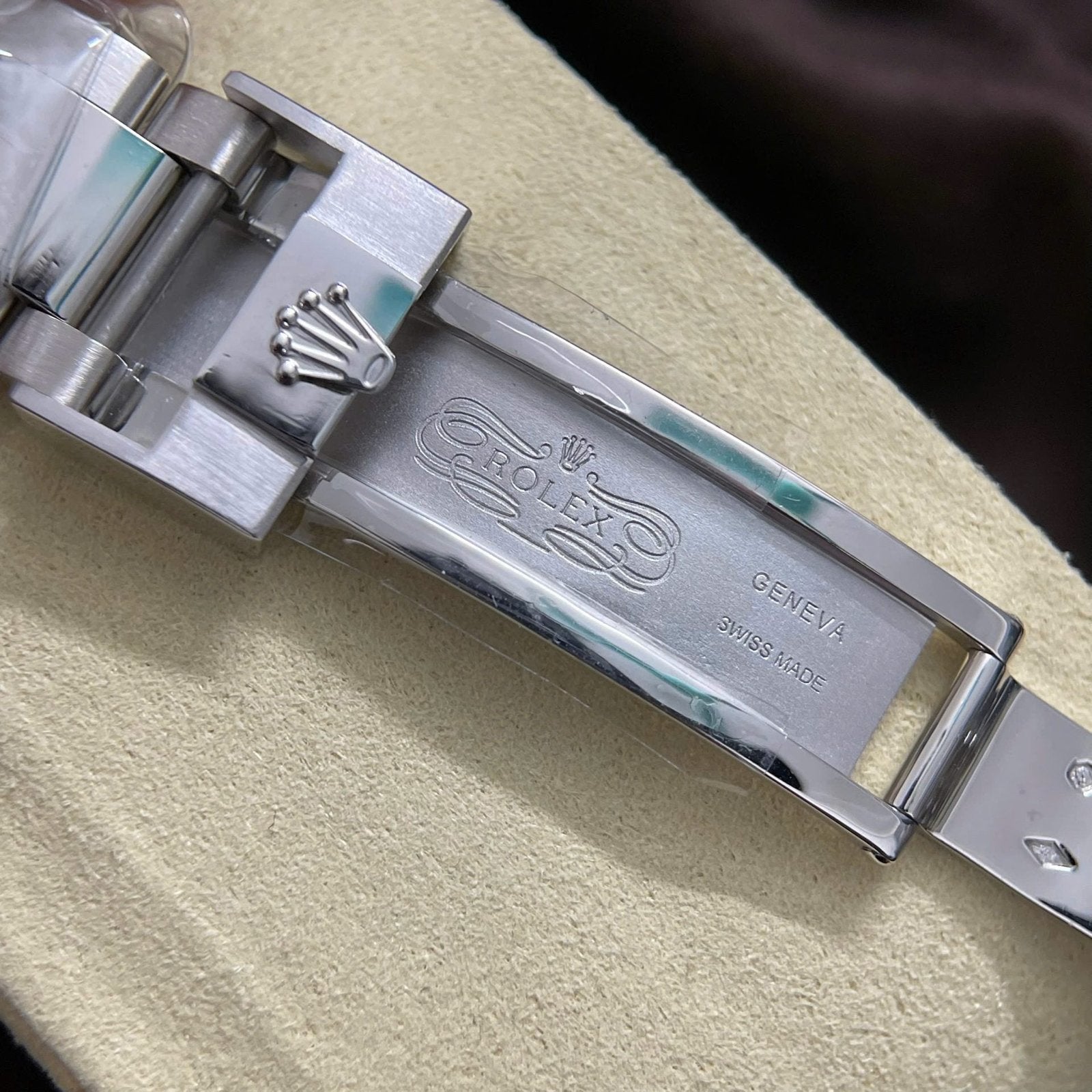 Rolex Daytona Watch 18K Solid White Gold Baguette Diamonds 40mm