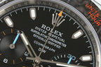 Rolex Daytona Diw Carbo Quartz Bachi Watch 40mm