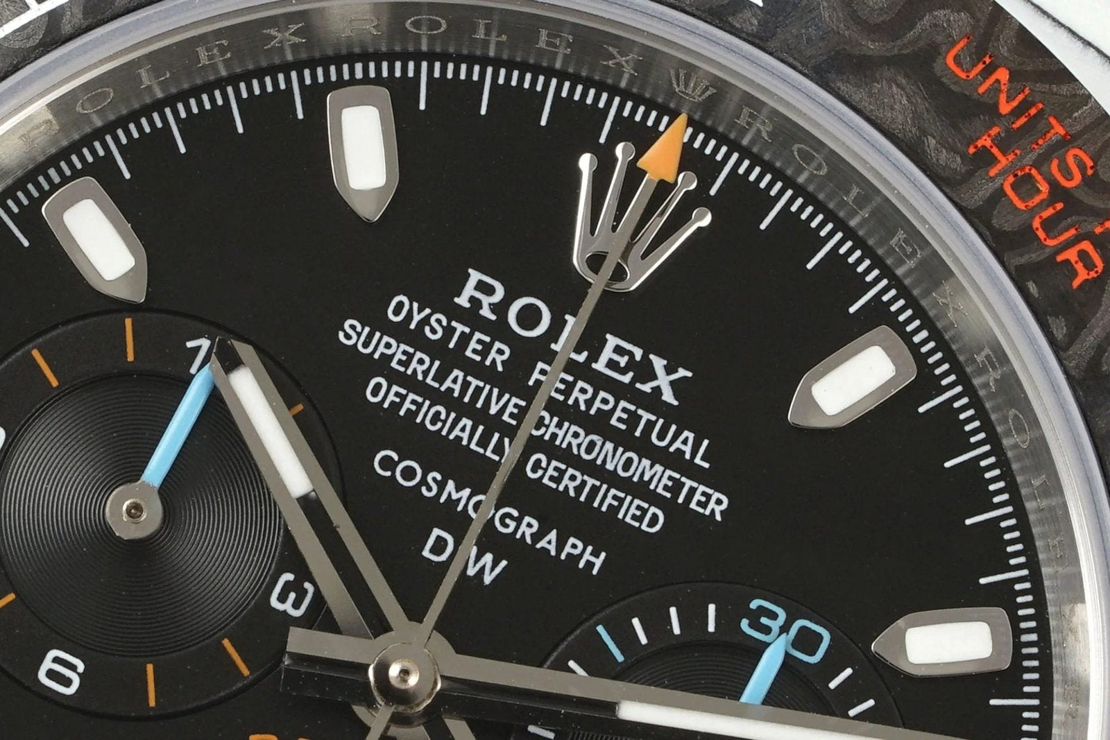 Rolex Daytona Diw Carbo Quartz Bachi Watch 40mm