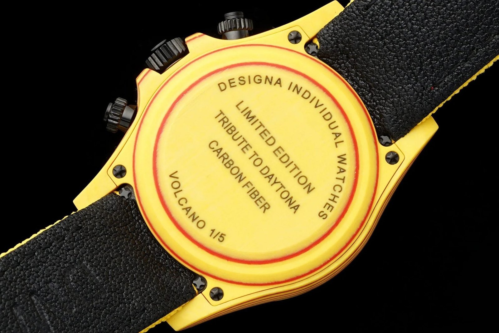 Rolex Daytona Diw Carbon Fiber Volcano Yellow 40mm