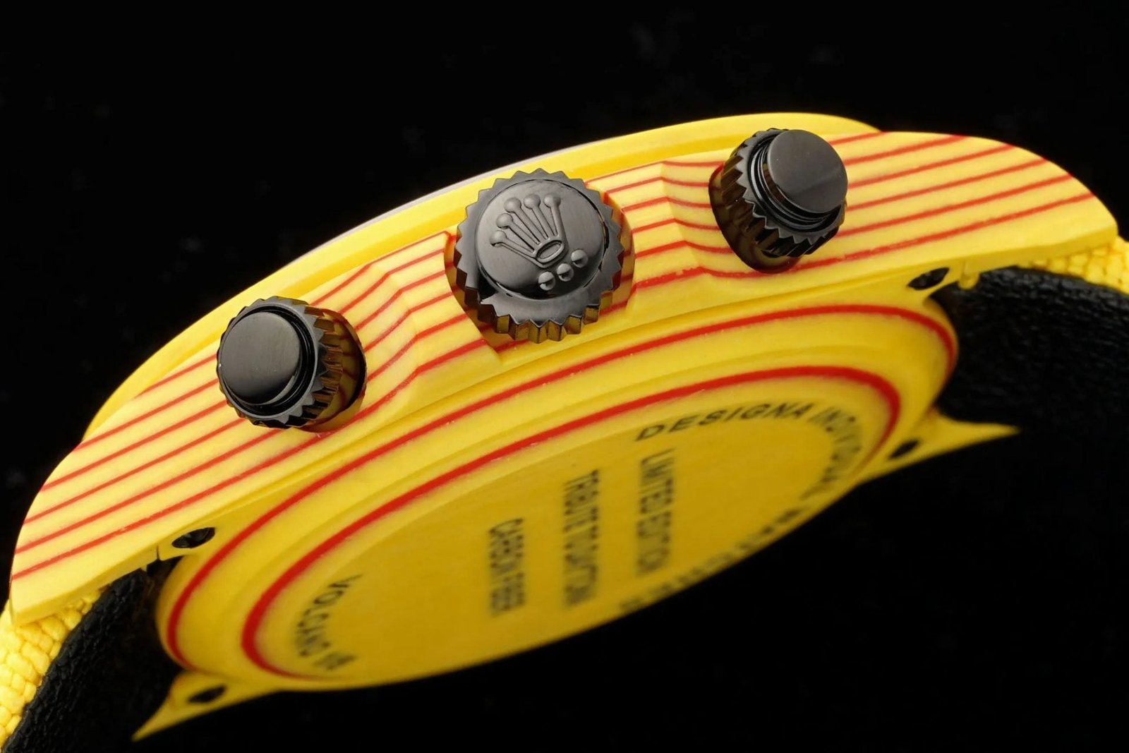 Rolex Daytona Diw Carbon Fiber Volcano Yellow 40mm