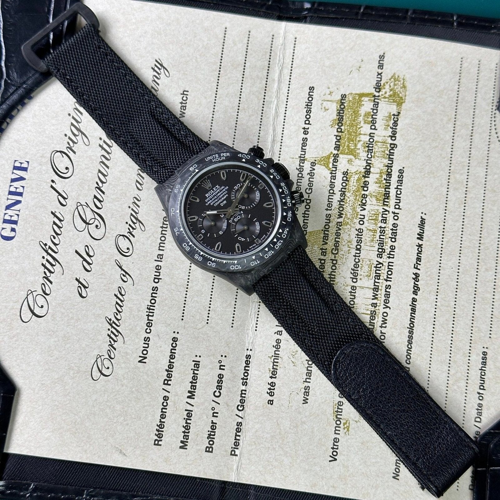 Rolex Daytona Diw Carbon Super Light Watch 40mm