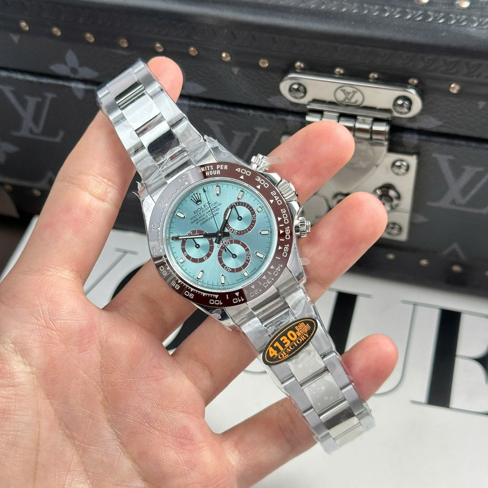Rolex Daytona Ice Blue 116506 Watch Refined 40mm