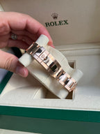 Rolex Daytona Rainbow Watch Gold Wrapped Moissanite 40mm