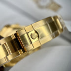 Rolex Watch Daytona Rainbow Gold Wrapped And Moissanite Diamond 40mm