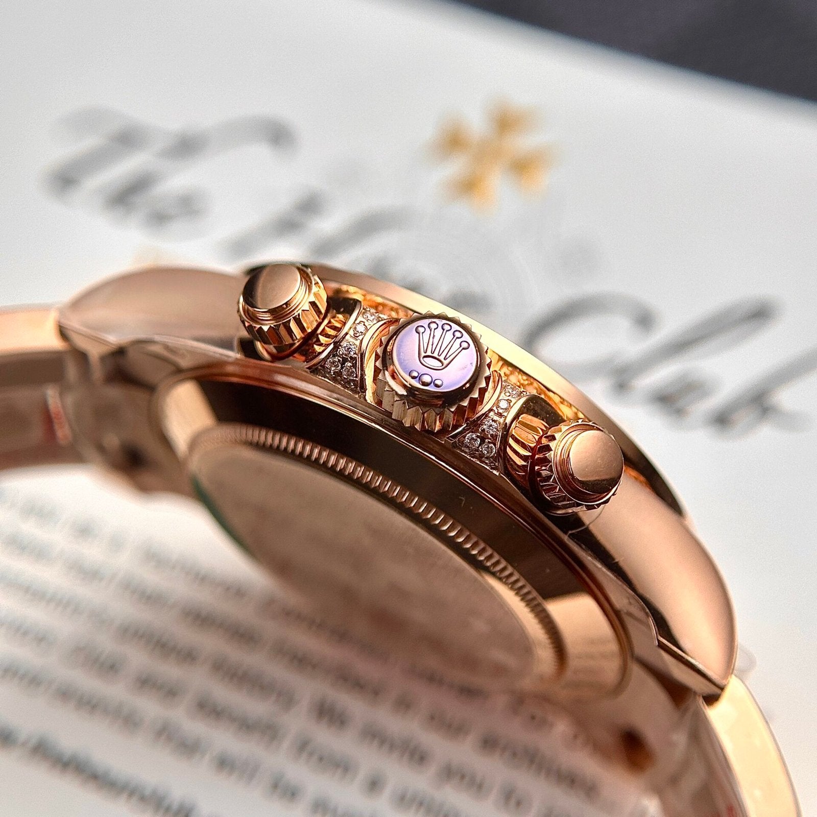 Rolex Daytona Rainbow Watch 40mm