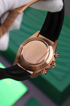 Rolex Daytona Rainbow Watch Rubber Strap 40mm