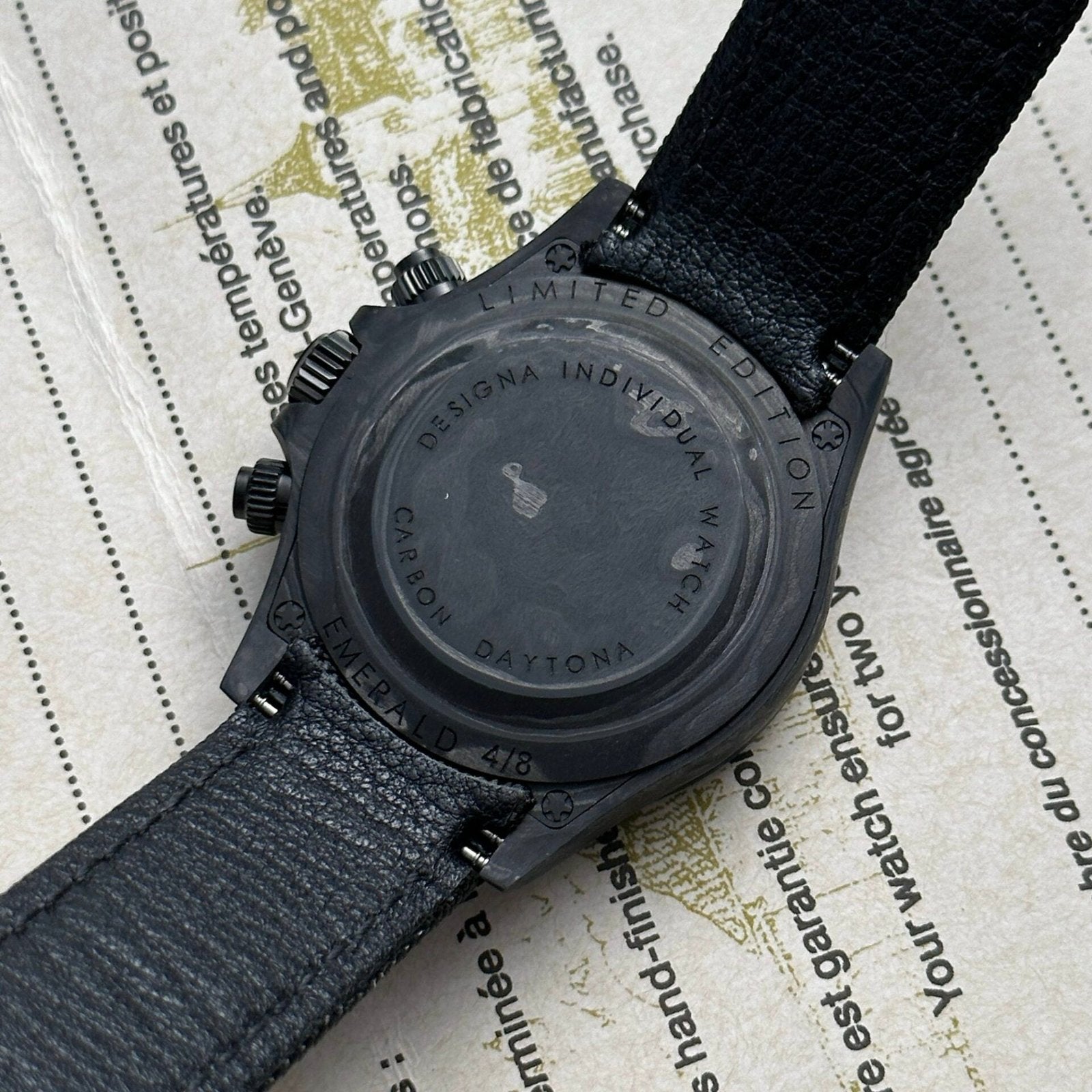 Rolex Daytona Diw Carbon Super Light Watch 40mm