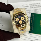 Rolex Daytona 11 Watch Black Dial 40mm