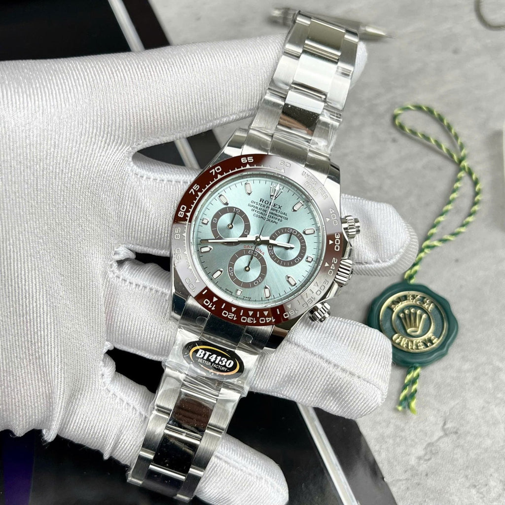 Rolex Daytona 11 Watch Ice Blue Dial 40mm