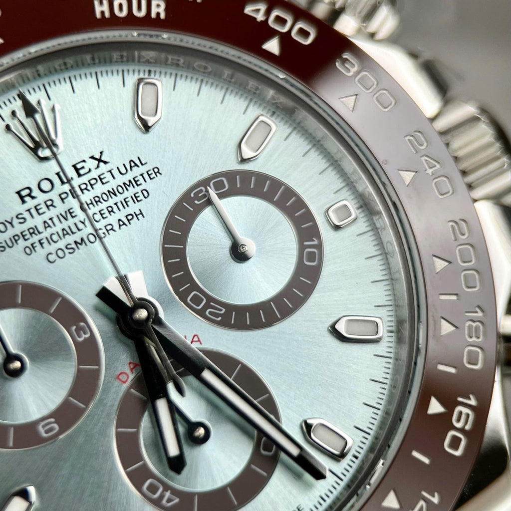 Rolex Daytona 11 Watch Ice Blue Dial 40mm