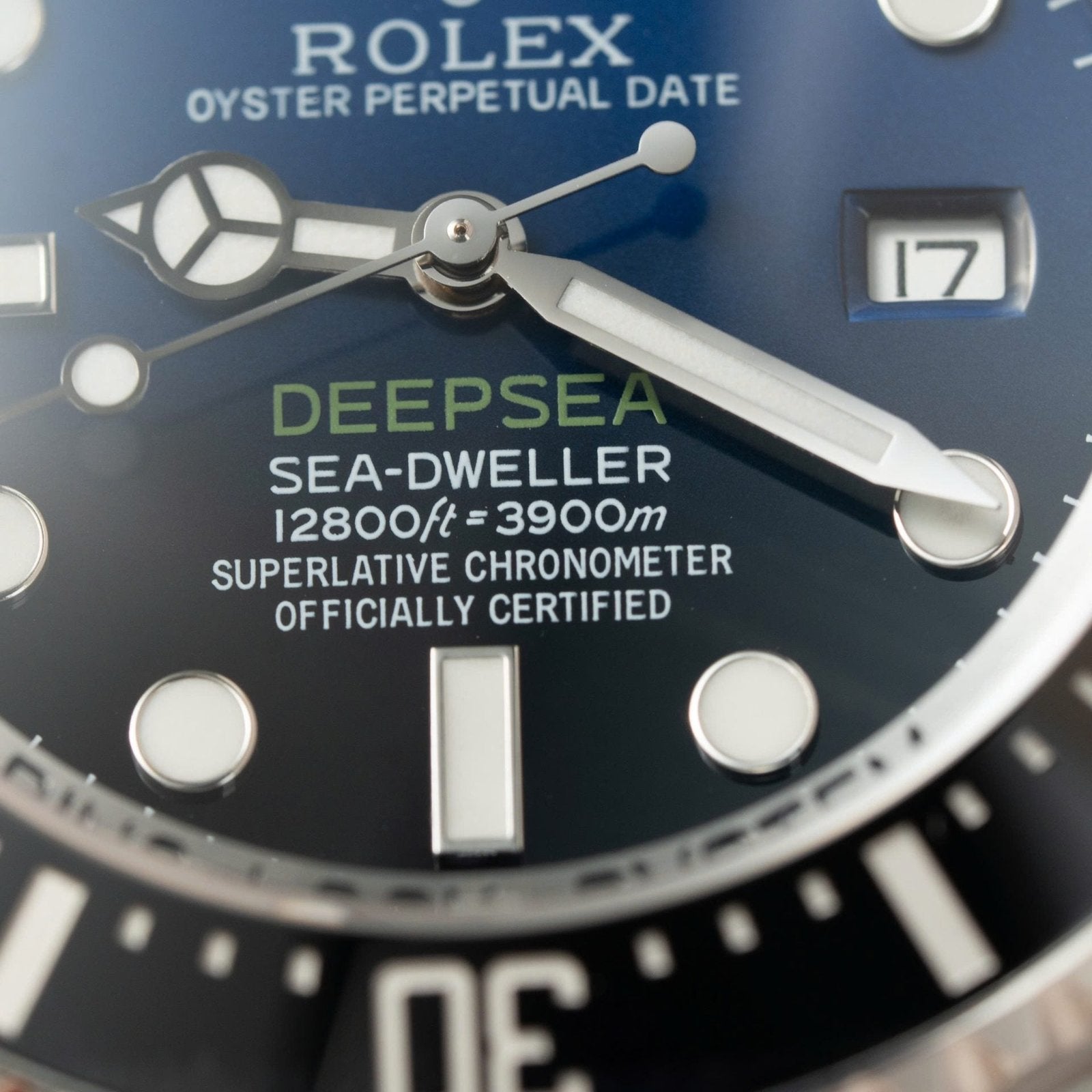 Rolex DeepSea 126660 Watch Dial D-Blue 44mm