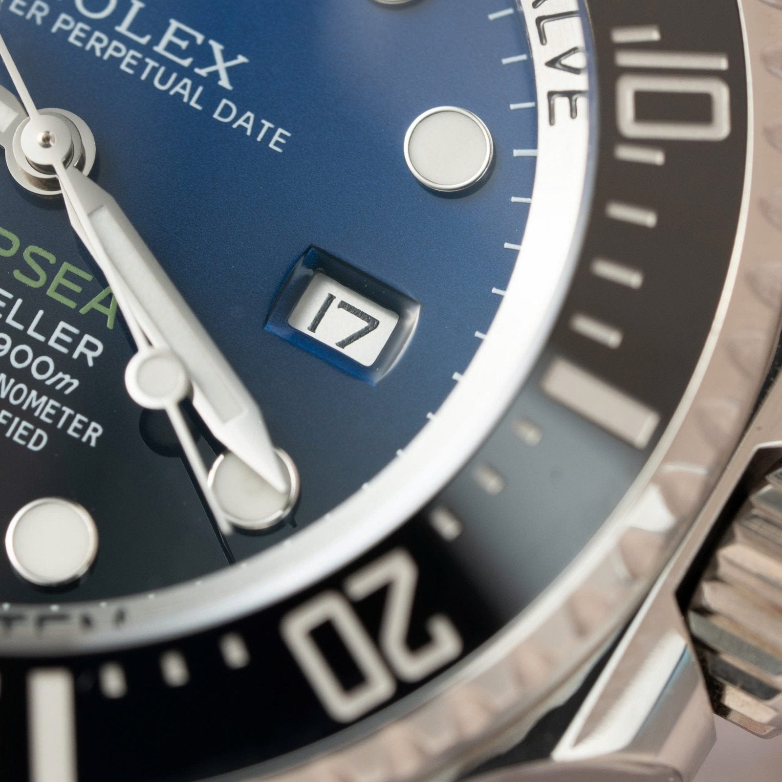 Rolex DeepSea 126660 Watch Dial D-Blue 44mm
