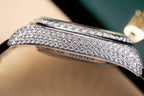 Rolex Date just 126334 Watch With Full Diamond Moissanite 41mm