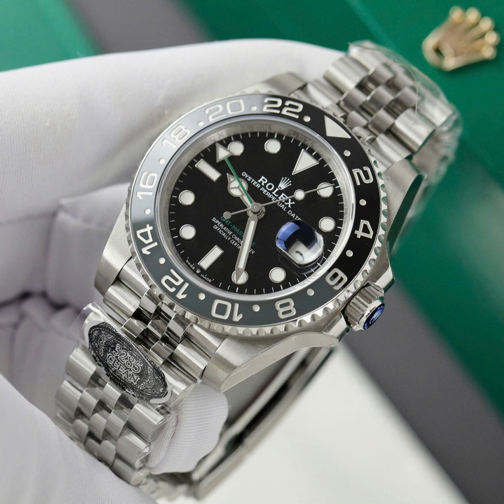 Rolex 126710GRNR Watch Black Dial 41mm