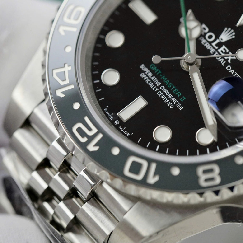 Rolex 126710GRNR Watch Black Dial 41mm