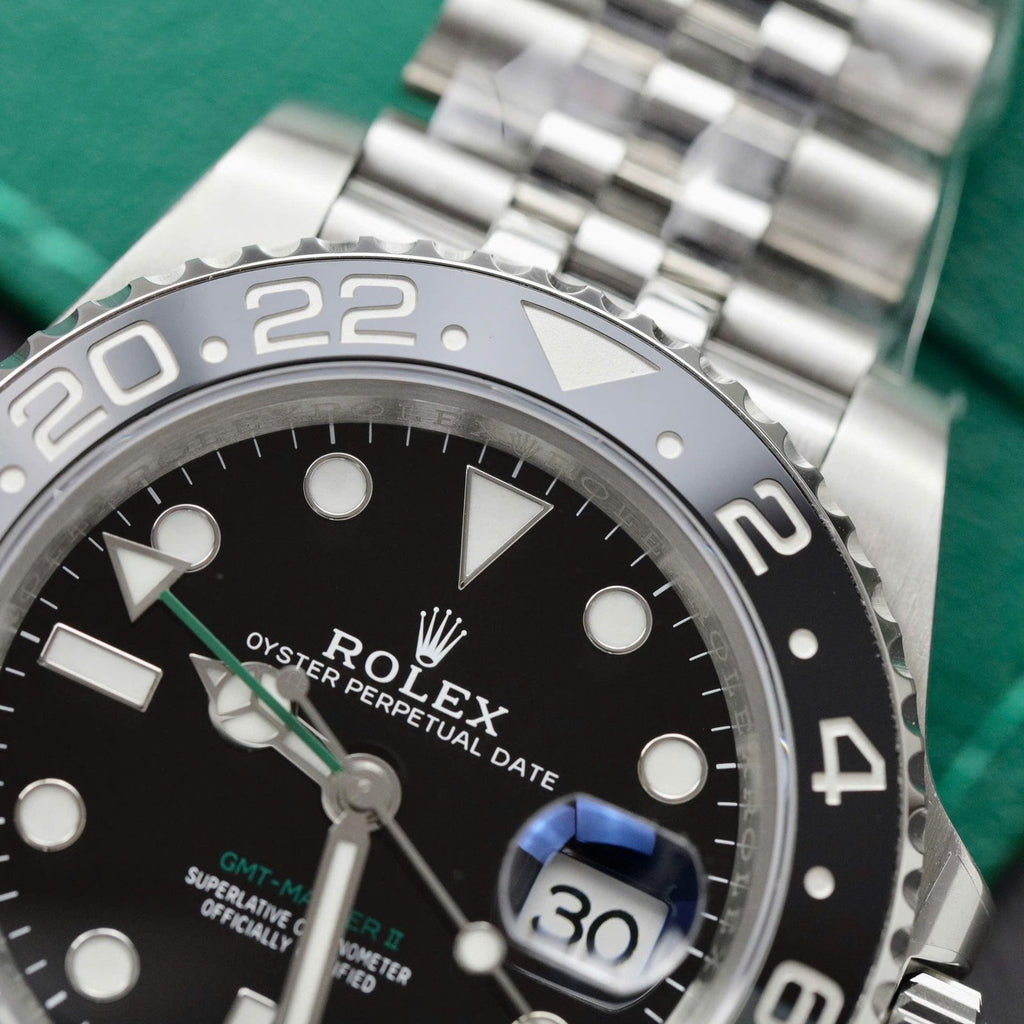 Rolex 126710GRNR Watch Black Dial 41mm