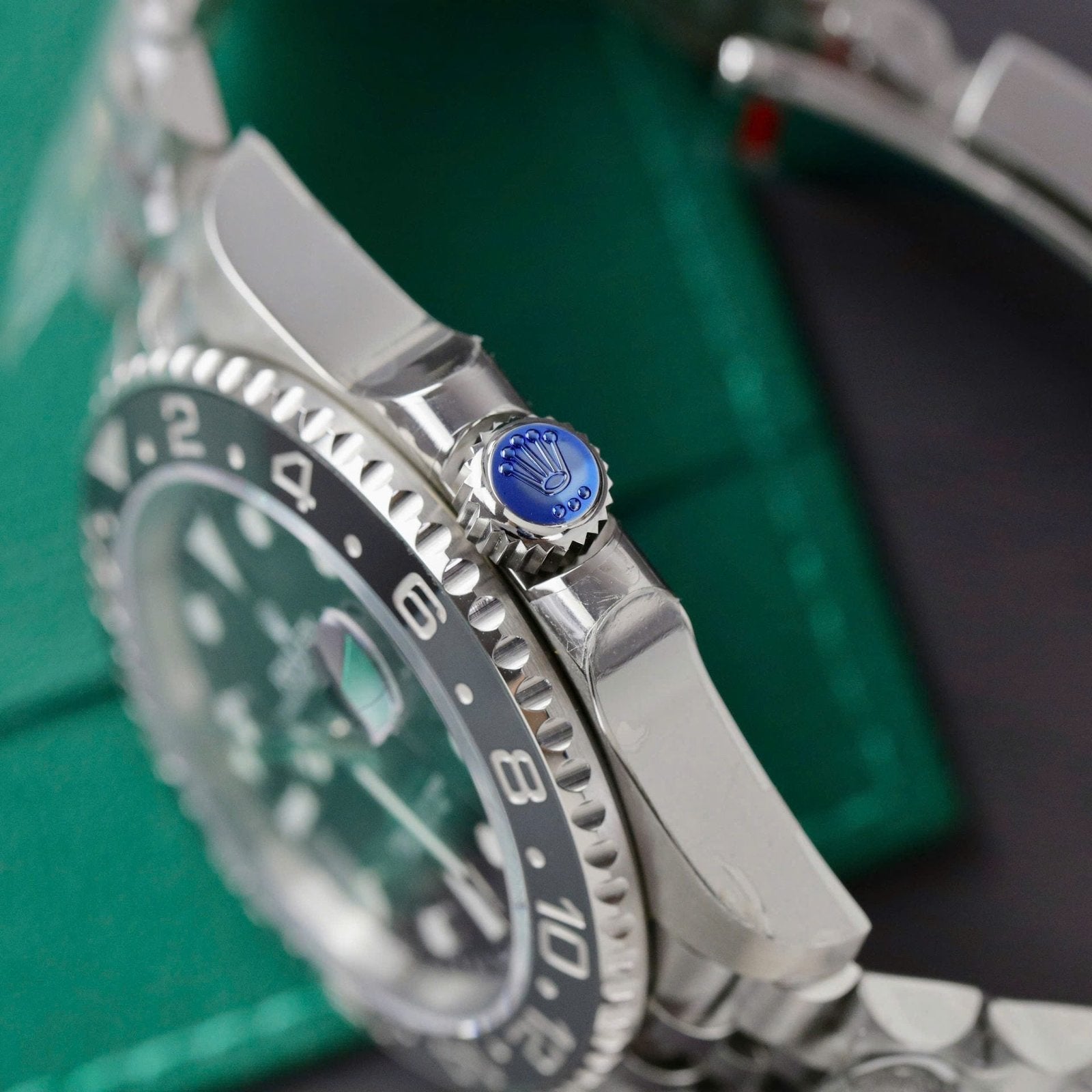 Rolex 126710GRNR Watch Black Dial 41mm