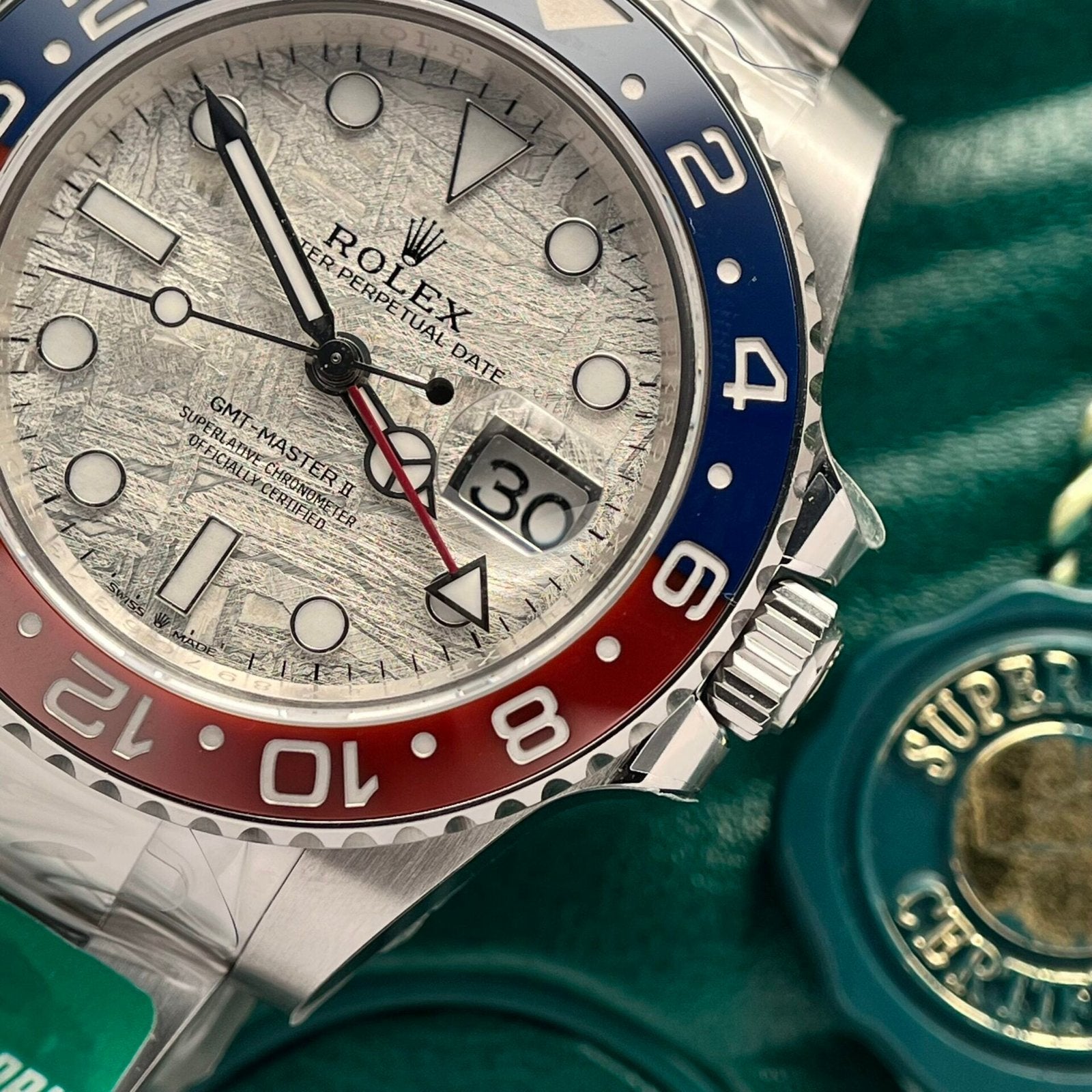 Rolex Watch 126719BLRO Meteorite Dial 40mm