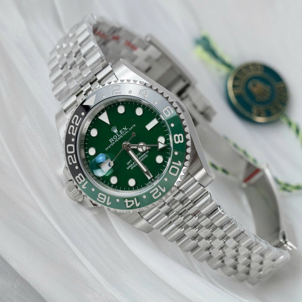 Rolex 126729VTNR Watch Green Dial Jubilee Strap 40mm