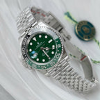 Rolex 126729VTNR Watch Green Dial Jubilee Strap 40mm