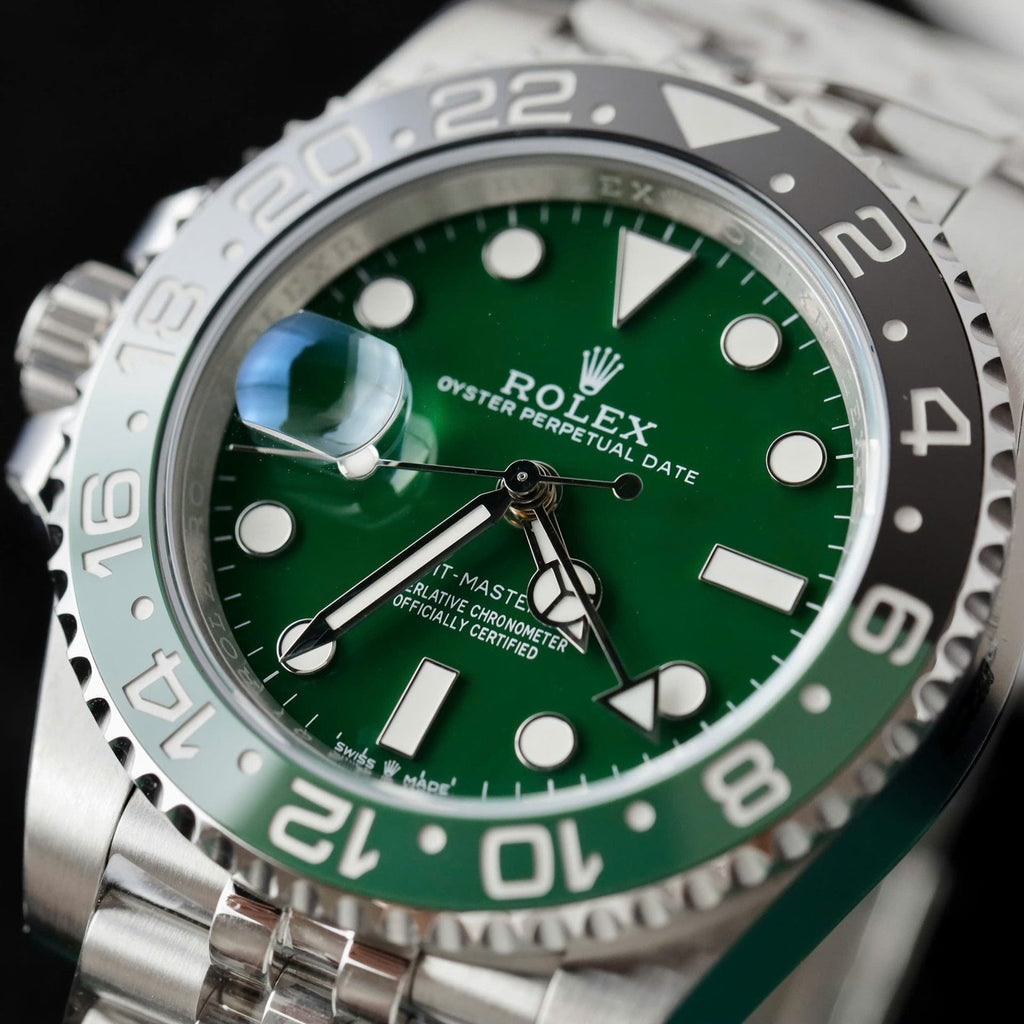 Rolex 126729VTNR Watch Green Dial Jubilee Strap 40mm