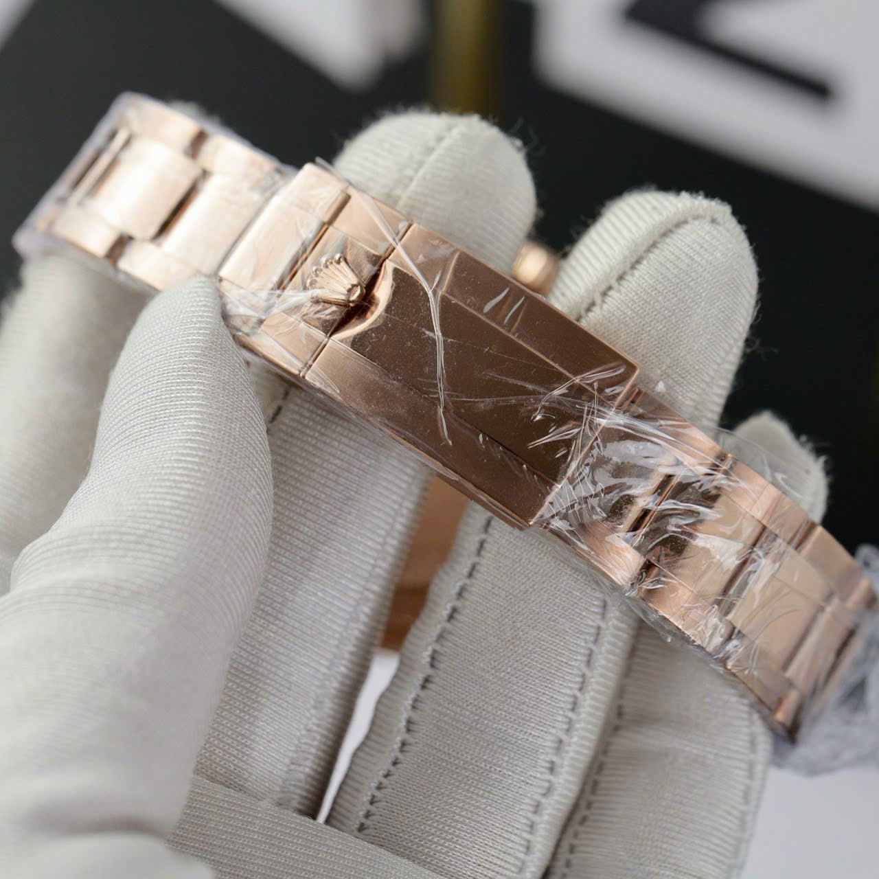 Rolex 126755 Watch 18K Gold Wrapped 41mm